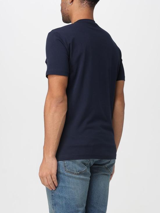 25FW 엠포리오 아르마니 반팔 티셔츠 7M000899AF10373 UB102 Blue - EMPORIO ARMANI