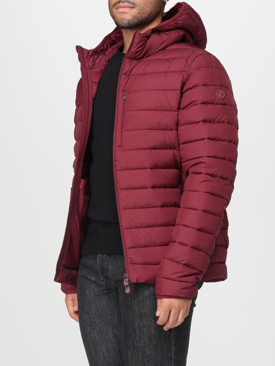 25FW 세이브더덕 자켓 D31273MMIRO21 70011 Burgundy - SAVE THE DUCK