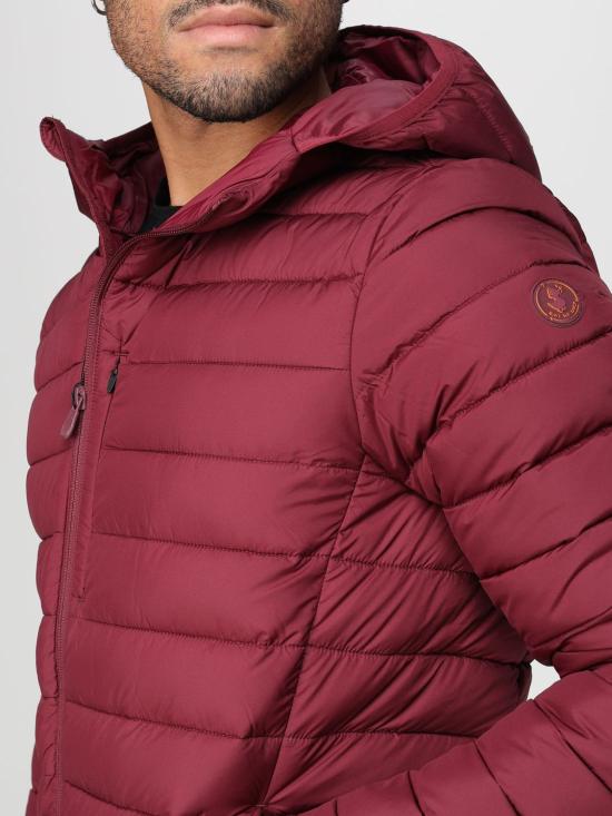 25FW 세이브더덕 자켓 D31273MMIRO21 70011 Burgundy - SAVE THE DUCK