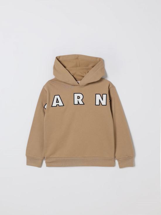 25FW [키즈] 마르니 풀오버 M01266M00V0 0M715 Camel