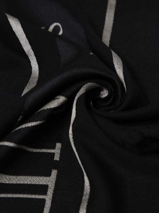 25FW [키즈] 발망 스카프 BX0B23Z3392 930AV Black - BALMAIN