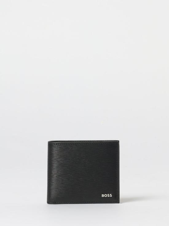 25FW 보스 남성지갑 50548820 001 Black