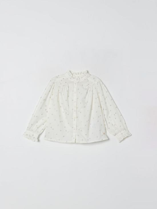 25FW [키즈] 봉쁘앙 셔츠 W05GBLW00010 632D White