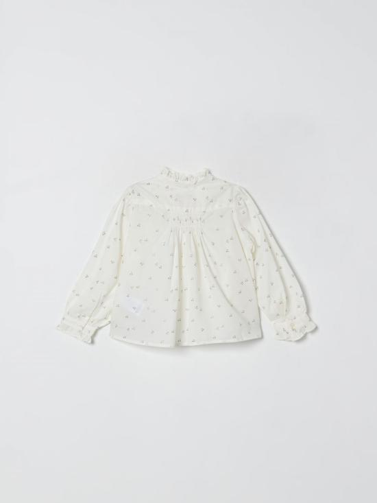 25FW [키즈] 봉쁘앙 셔츠 W05GBLW00010 632D White - BONPOINT