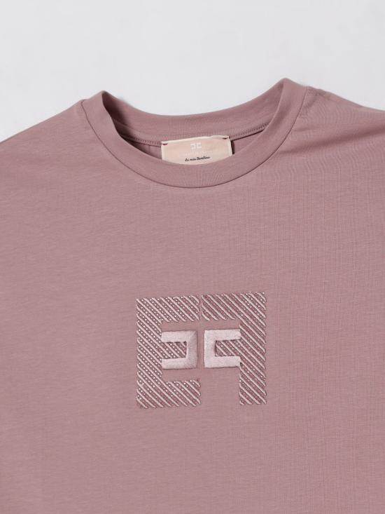 25FW [키즈] 엘리자베타프랜치 티셔츠 EFTS249JE006 C041 Pink - ELISABETTA FRANCHI