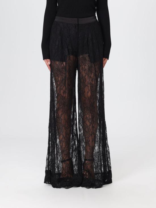 25FW 핑코 팔라초 팬츠 105501A2R7 Z99 Black