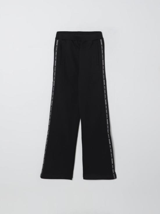 25FW [키즈] 발망 트레이닝/조거 팬츠 BX6P70Z3183 930NE Black