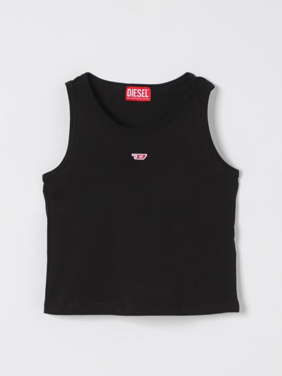 25FW [키즈] 디젤 탑 J022380GRAI K900 Black