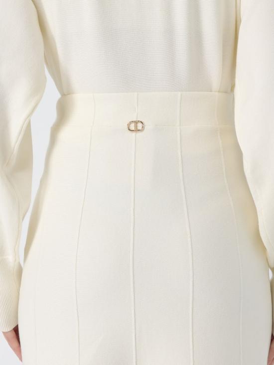 25FW 트윈셋 롱 스커트 252TP3407 00282 Ice - TWINSET