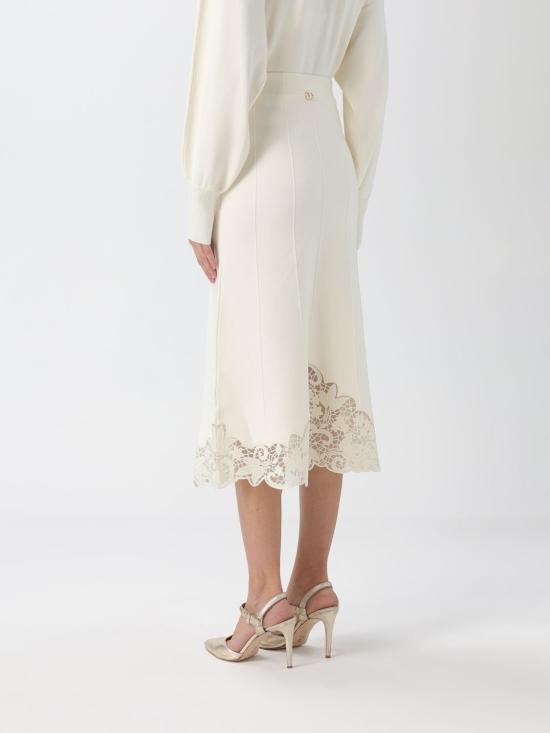 25FW 트윈셋 롱 스커트 252TP3407 00282 Ice - TWINSET