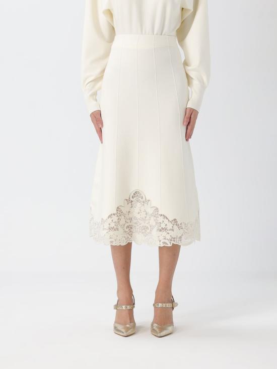 25FW 트윈셋 롱 스커트 252TP3407 00282 Ice