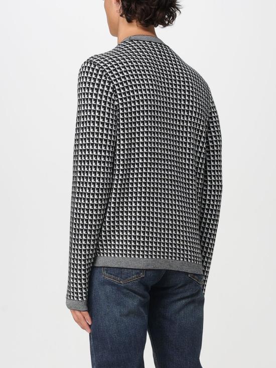 25FW 엠포리오 아르마니 스웨터 EM001989AF14199 FC043 Black - EMPORIO ARMANI