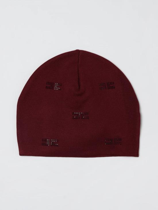 25FW [키즈] 엘리자베타프랜치 모자 EFCP030FL060 3029 Burgundy - ELISABETTA FRANCHI