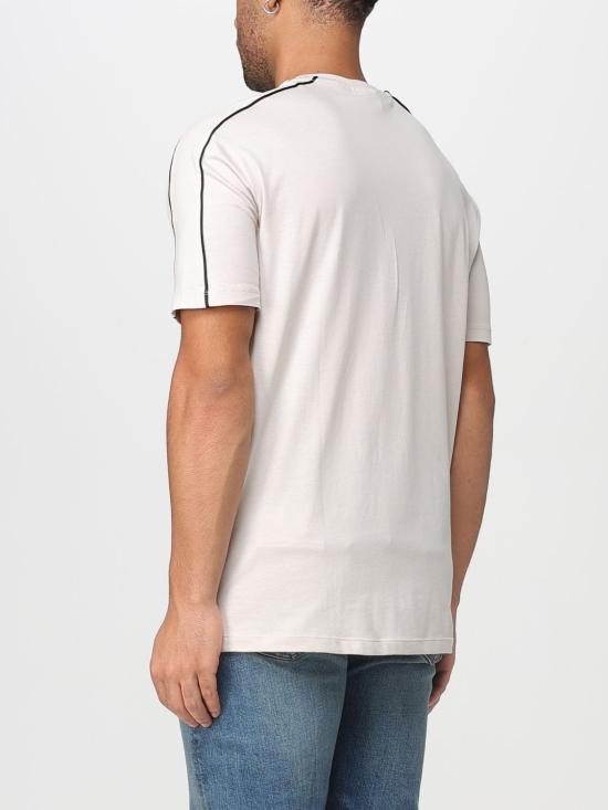 25FW 알마니 반팔 티셔츠 XM001360AF10358 U1013 Yellow Cream - ARMANI