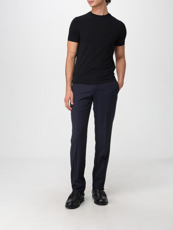 25FW 조르지오 아르마니 반팔 티셔츠 3GST52SJP4Z UC99 Black - GIORGIO ARMANI