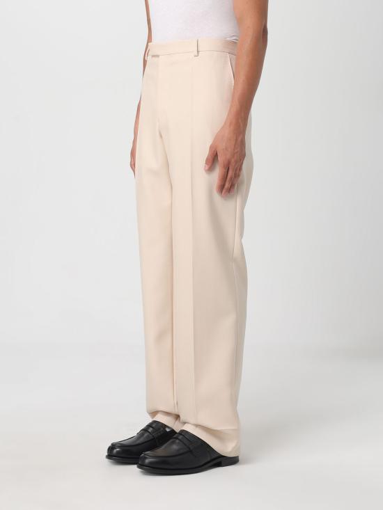 25FW 발렌티노 가라바니 스트레이트 팬츠 7V3RBN109EB 581 Butter - VALENTINO GARAVANI