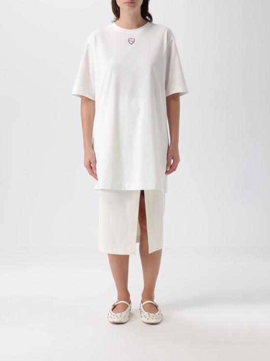 25FW 핑코 반팔 티셔츠 105744A2IB Z05 White