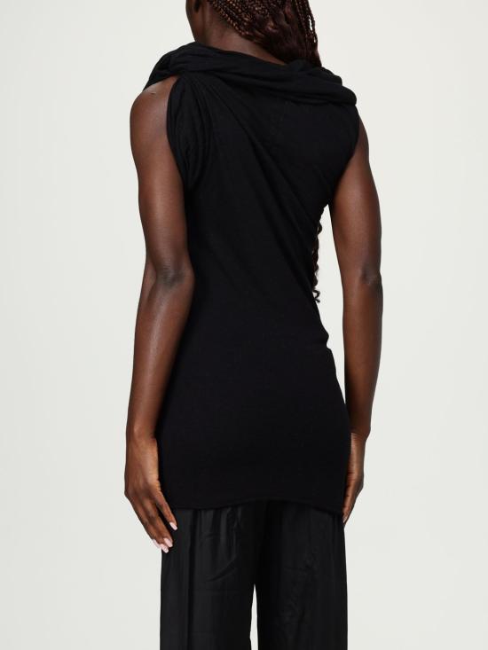 25FW 릭 오웬스 민소매 티셔츠 RP02E4110JR 09 Black - RICK OWENS