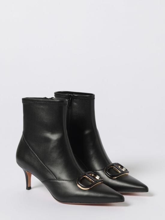 25FW 트윈셋 뮬/슬리퍼 252TCP034 00006 Black - TWINSET