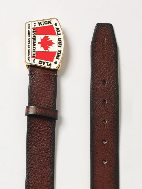 25FW [키즈] 디스퀘어드2 벨트 DQ3120D0AAY DQ11 Brown - DSQUARED2