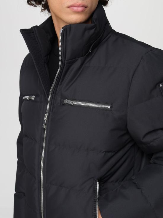 25FW 무스너클 클라우드 패딩 봄버 패딩 M35MB005N 292 Black - MOOSE KNUCKLES