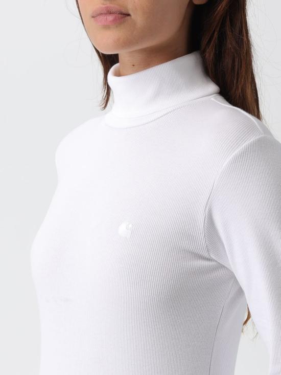 25FW 칼하트 WIP 터틀넥 I035470 02XX White - CARHARTT WIP