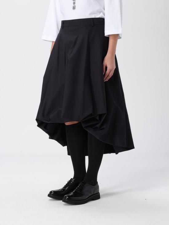 25FW 모스키노 스커트 1065431 0555 Black - MOSCHINO