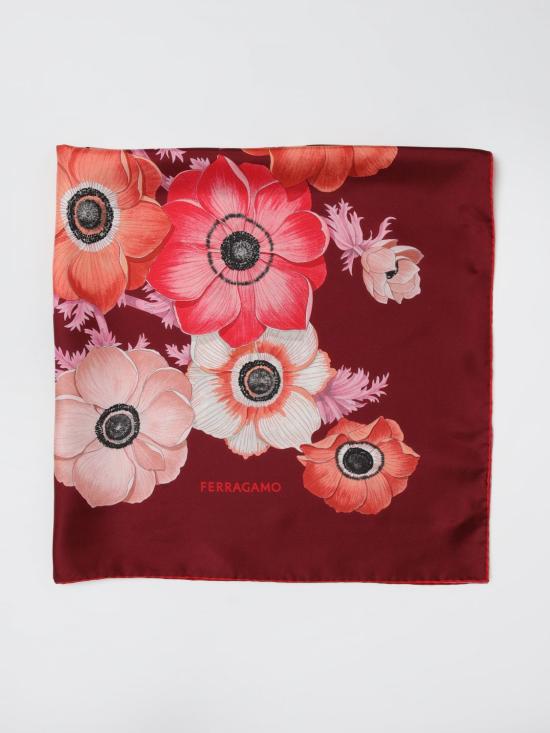 25FW 살바토레 페라가모 머플러/스카프 310175 786603 007 Burgundy