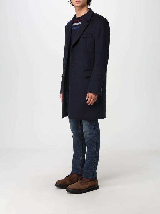 25FW 엠포리오 아르마니 코트 01L65001699 922 Navy - EMPORIO ARMANI