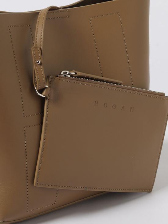 25FW 호간 토트백 KBW01RS0200TZP C414 Cocoa - HOGAN