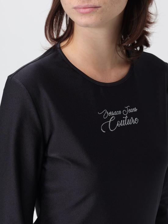 25FW 베르사체 탑 79HAM2A1N0008 899 Black - VERSACE