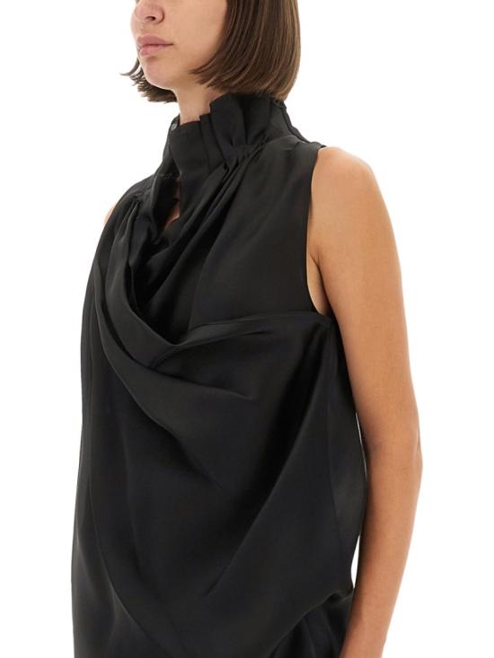 25FW 케이트 탑 24233002 W3002200 Black - KHAITE