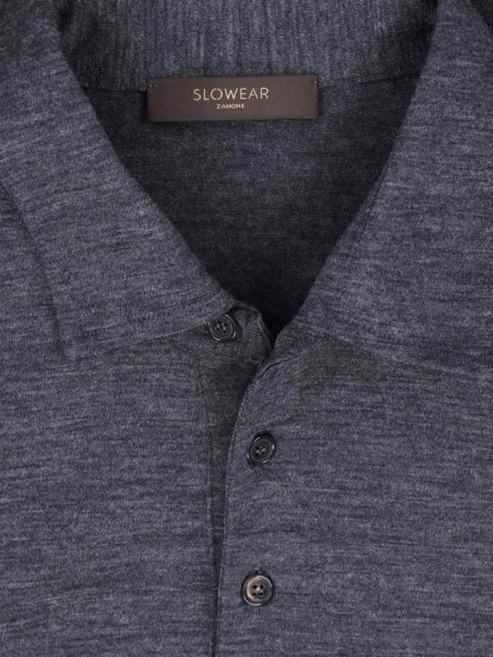 25FW 자노네 폴로 티셔츠 815132 ZM232Z2232 Grey - ZANONE