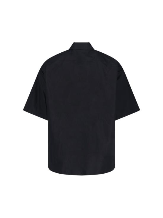 25FW 발렌시아가 반팔 셔츠 850829 TRM281000 Black - BALENCIAGA