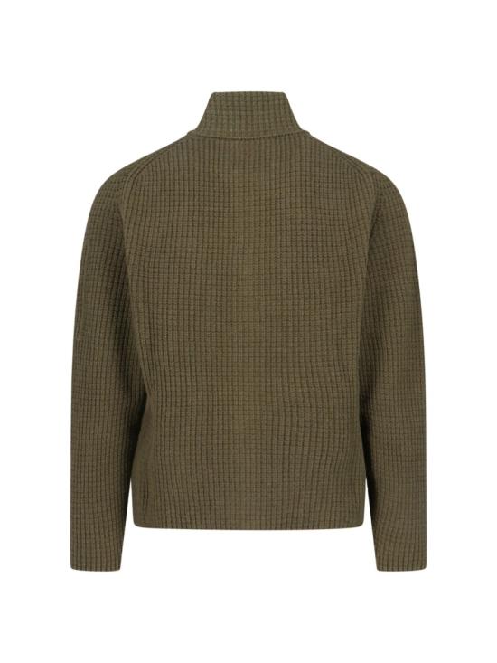 25FW 씨피 컴퍼니 집업 니트 19CMKN131A110149A683 Green - C.P. COMPANY