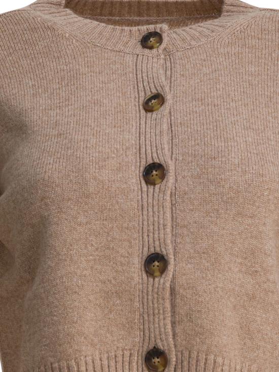 25FW 루루 드 세종 가디건 ZEPHIR LDSBEIGE MELANGE Beige - LOULOU DE SAISON
