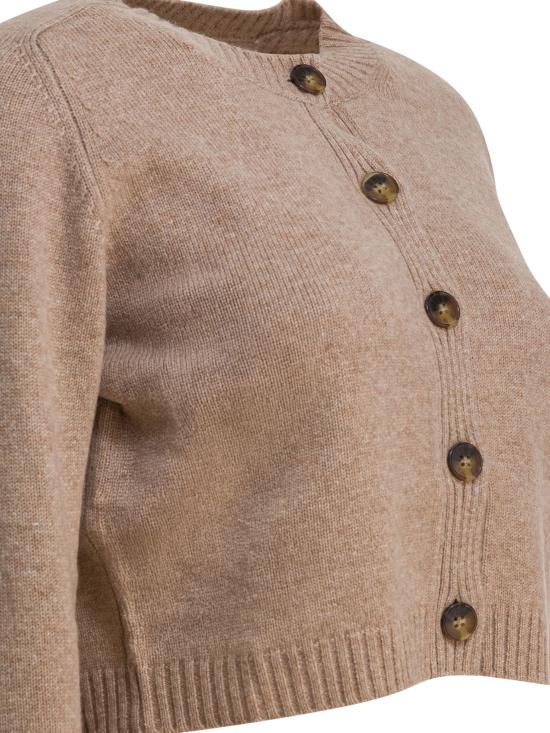 25FW 루루 드 세종 가디건 ZEPHIR LDSBEIGE MELANGE Beige - LOULOU DE SAISON