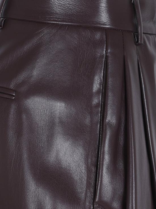 25FW 안다마네 가죽 팬츠 T180471E TNP152 Black - ANDAMANE