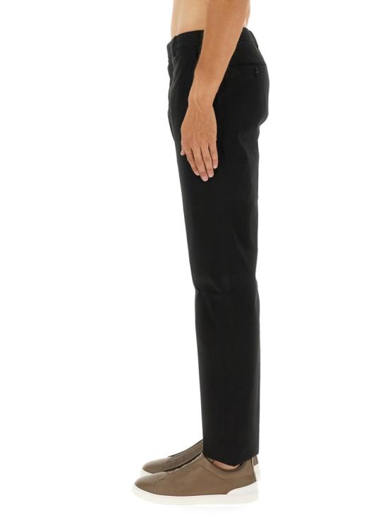  에르메네질도제냐 트레이닝/조거 팬츠 UGI17A2 TR00K09 Black - ERMENEGILDO ZEGNA