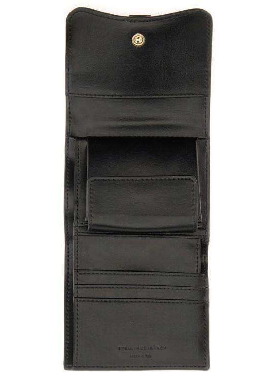 25FW 스텔라 맥카트니 지갑 7P0080 WP05331000 Black - STELLA MCCARTNEY
