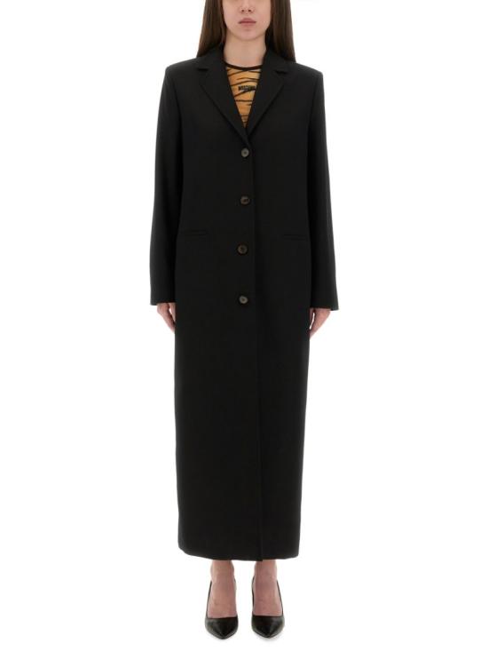 25FW 모스키노 코트 06078218 0555 Black