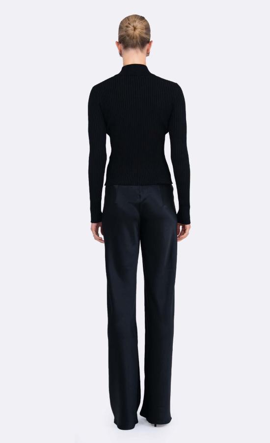  논살란트 레이블 가디건 Nonchalant Label Dion Cardigan Black - NONCHALANT LABEL