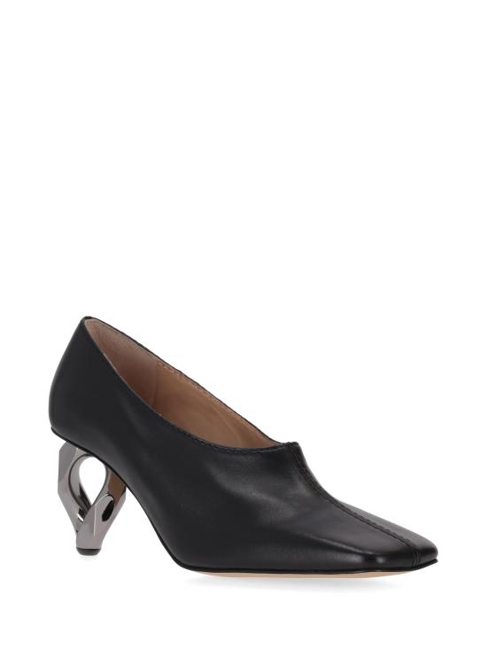 25FW JW앤더슨 힐/펌프스 PU0032LA0232 999 BLACK - JW ANDERSON