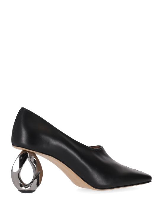 25FW JW앤더슨 힐/펌프스 PU0032LA0232 999 BLACK - JW ANDERSON