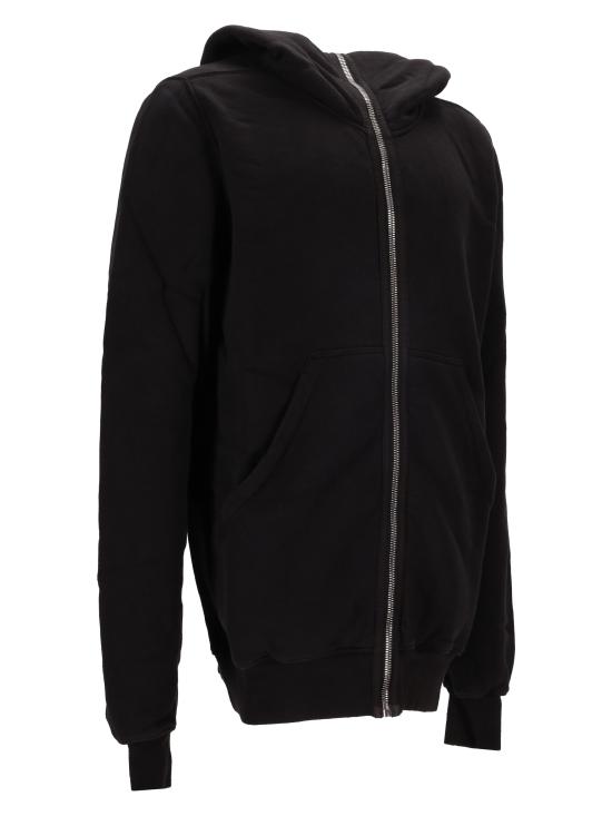 26FW 릭 오웬스 후드 티셔츠 DU02E7283FSL 09 BLACK - RICK OWENS