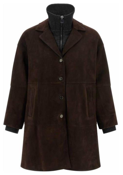 25FW 파로쉬 코트 D431783MONET25W 086 TESTA DI MORO