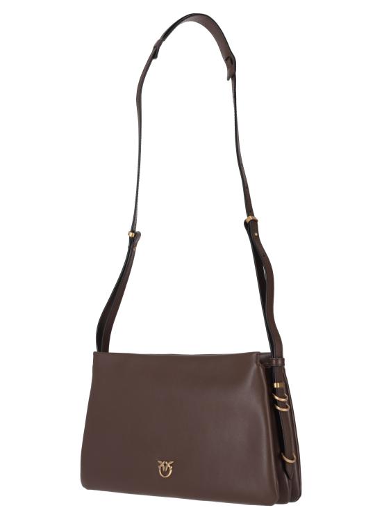 25FW 핑코 숄더백 105161A0QO L74Q MARRONE CASTANO ANTIQUE GOLD - PINKO