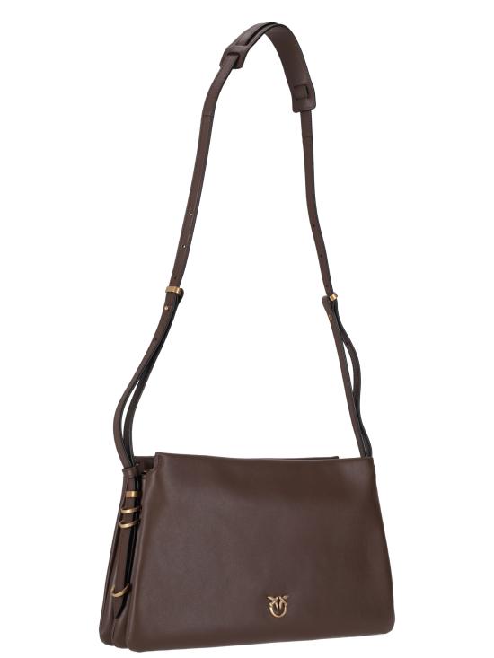 25FW 핑코 숄더백 105161A0QO L74Q MARRONE CASTANO ANTIQUE GOLD - PINKO