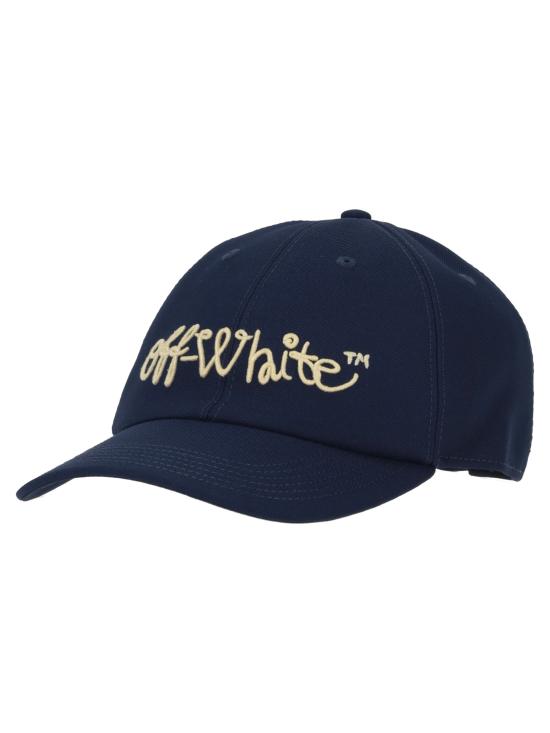 25FW 오프화이트 볼캡 OWLA018F25FAB007 4C19 CYAN CELESTE LIGHT YELLOW - OFF WHITE