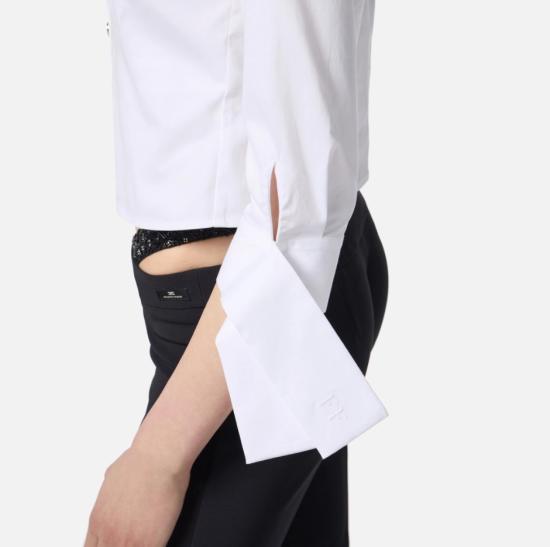 25FW 엘리자베타프랜치 스커트 CA13557E2 100 BIANCO - ELISABETTA FRANCHI